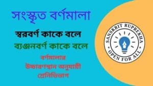 সংস্কৃত বর্ণমালা