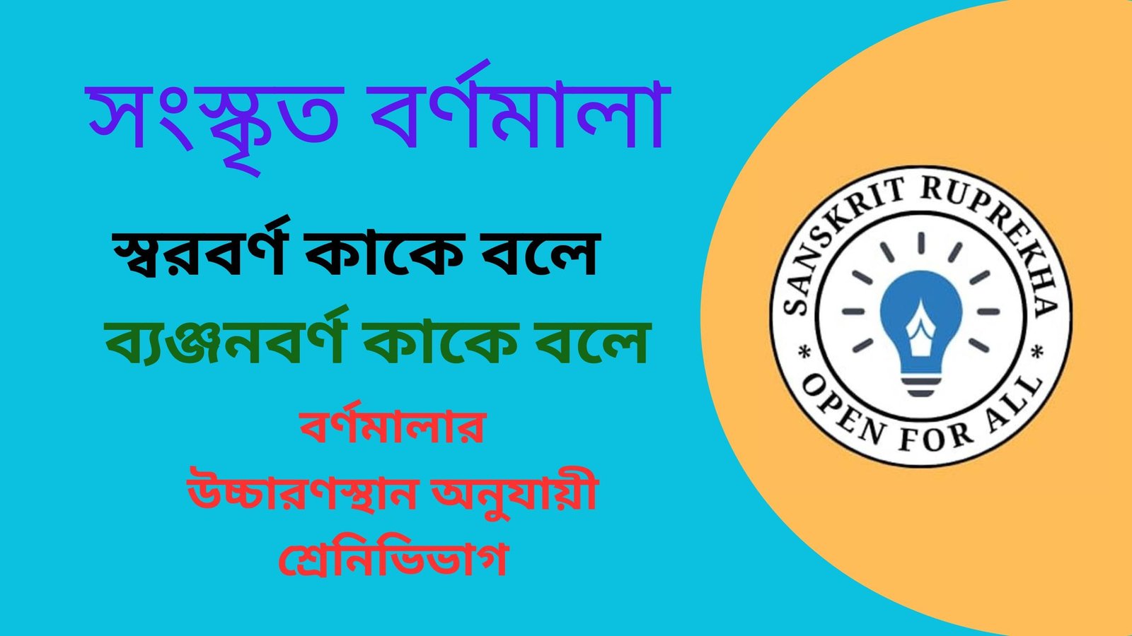 সংস্কৃত বর্ণমালা