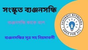 সংস্কৃত ব্যঞ্জনসন্ধি