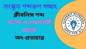 সংস্কৃত শব্দরূপ গচ্ছৎ