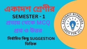 প্রত্যয় থেকে MCQ প্রশ্ন ও উত্তর